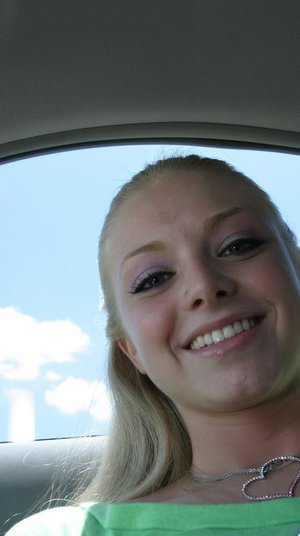 18 year old cutie Riley Reid taking cumshot on face from long penis